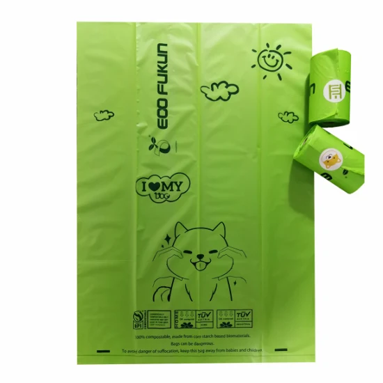 Экологичный компостируемый мешок для собачьих какашек, оптовые поставки товаров для собак