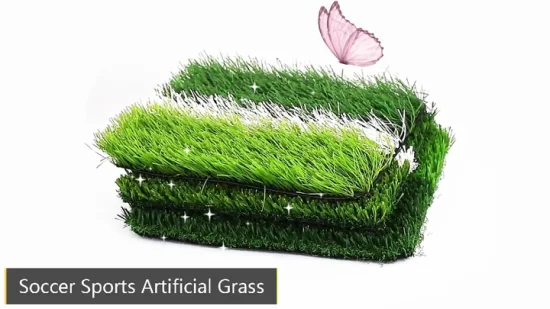 Рулон искусственной травы Футбольное поле Домашний ландшафтный дизайн Красивый зеленый пружинистый ковер с газоном Искусственная трава Отличное качество Искусственная трава для сада