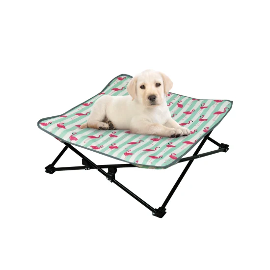 Роскошная водонепроницаемая портативная подставка для собак на открытом воздухе со стальным каркасом для маленьких собак